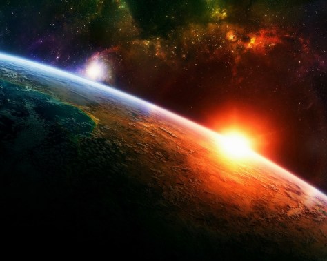 sunsets sunrise sun outer space galaxies planets earth 1280x1024 wallpaper_www.wall321.com_96